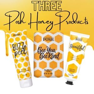 Perfectly Posh SelfCare Honey Products (Set of 3 Full Size Products)